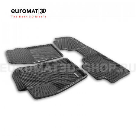 3D коврики Euromat3D EVA в салон для TANK 400 (2023-) № EM3DEVA-004913